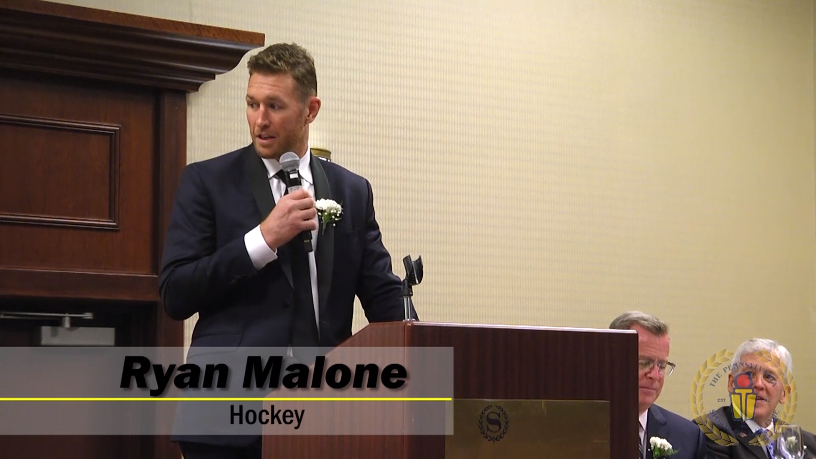 Ryan Malone Western PA Sports Hall of Fame Speech